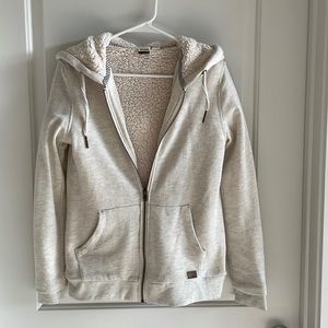 Super cosy Roxy fleece zipper hoody